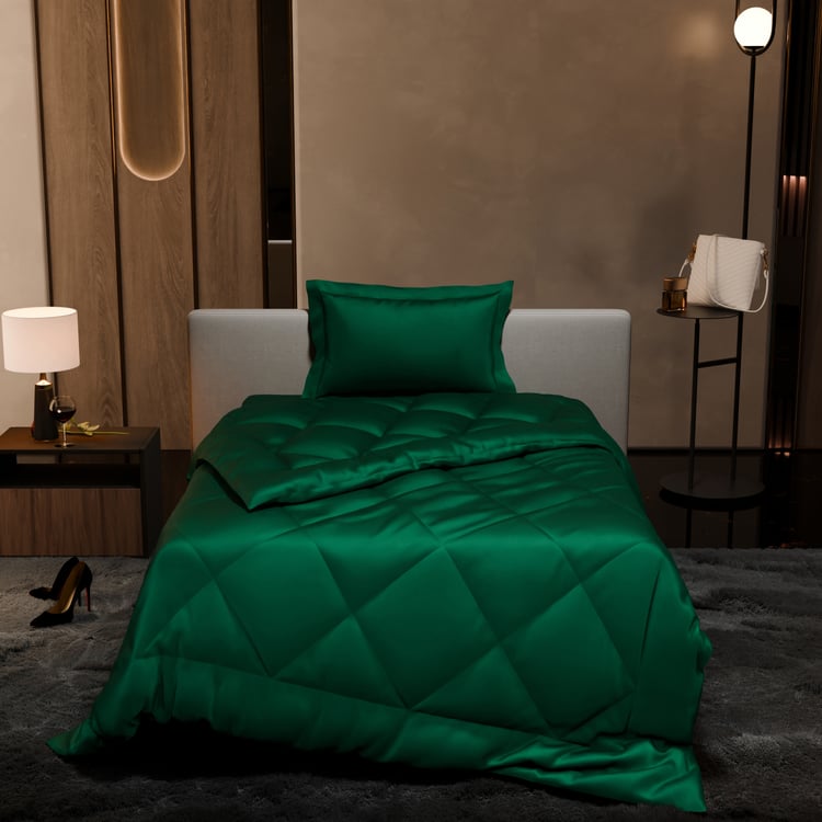 STOA PARIS Date Night Satin Quilted Single Comforter