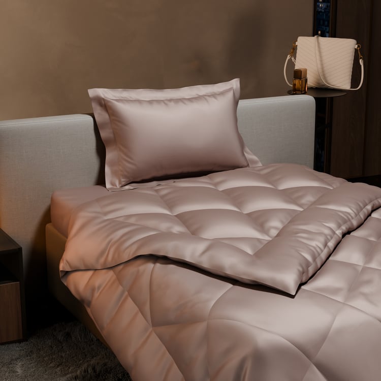 STOA PARIS Date Night Satin Quilted Single Comforter