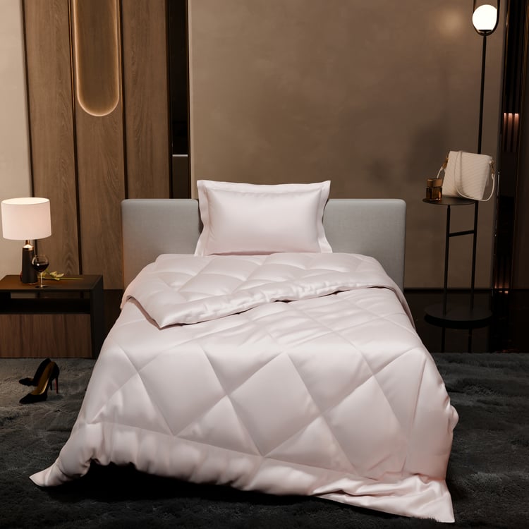 STOA PARIS Date Night Satin Quilted Single Comforter