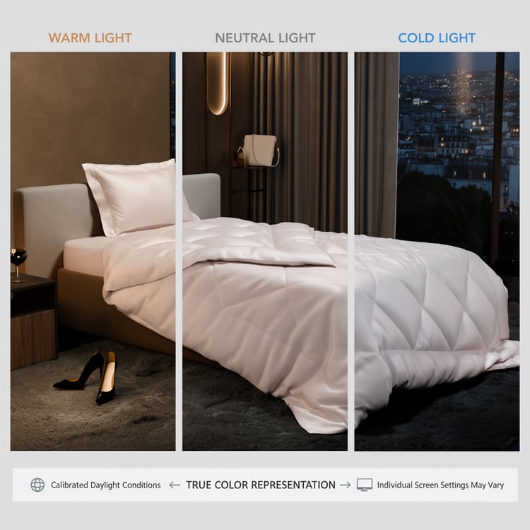 STOA PARIS Date Night Satin Quilted Single Comforter