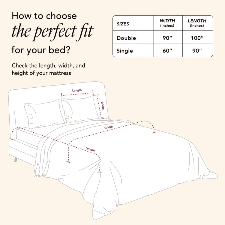 STOA PARIS Date Night Satin Quilted Single Comforter
