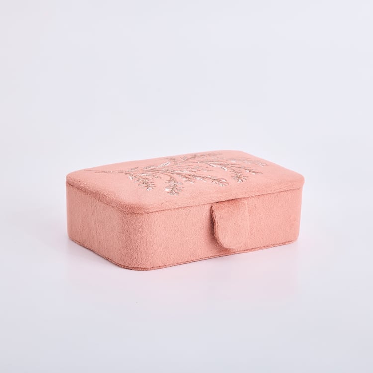 Orion Cosmetic Organisers Embroidered Jewellery Box