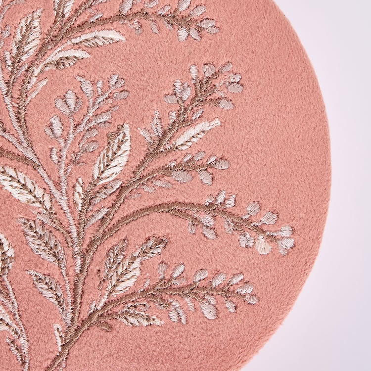 Orion Cosmetic Organizers Bloom Velvet Finish Embroidered Jewellery Box