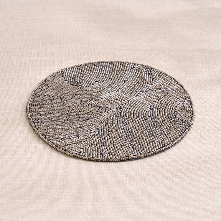Halcyon Organic Lines Glass Beaded Trivet