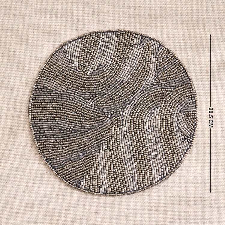 Halcyon Organic Lines Glass Beaded Trivet