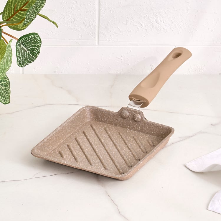 Fiona Non-Stick Aluminium Mini Grill Pan - 13cm