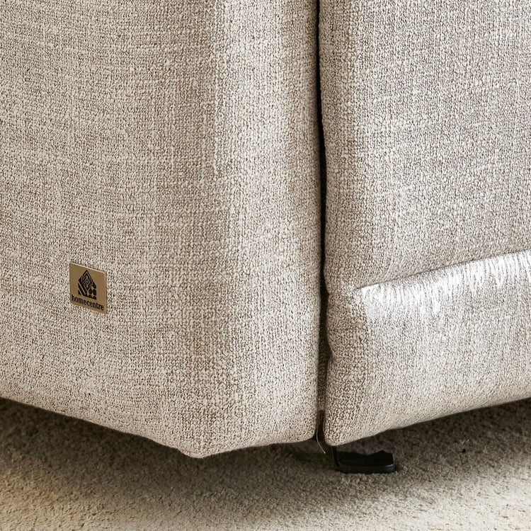 Lambert Fabric 1-Seater Electric Rocking Recliner - Beige