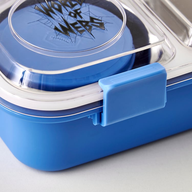 Back To School Spiderman Print Lunch Box