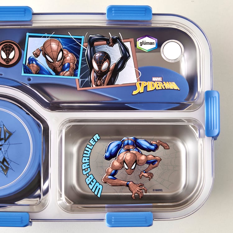 Back To School Spiderman Print Lunch Box