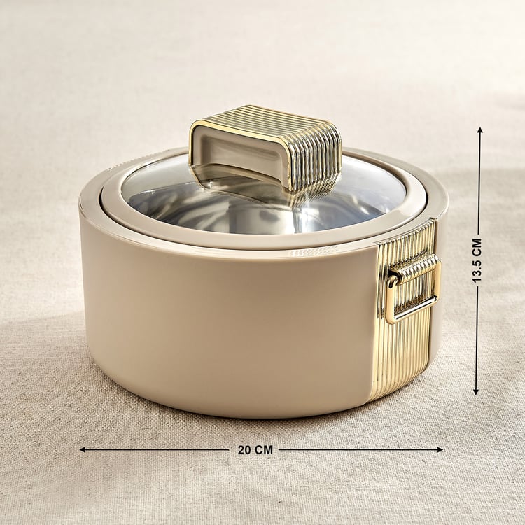 Elegance Regalia Set of 3 Polypropylene Casseroles with Lids
