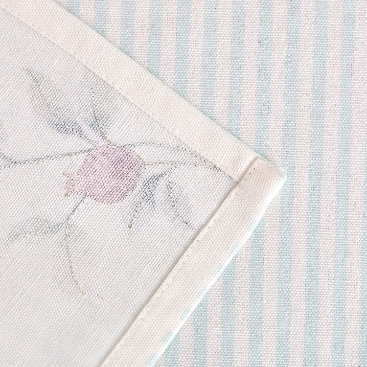 India Inspired Anar Set of 2 Cotton Striped Napkins