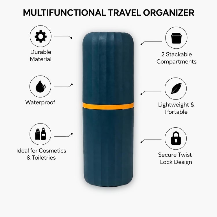 LUXE HOME Toothbrush Holder with Cap