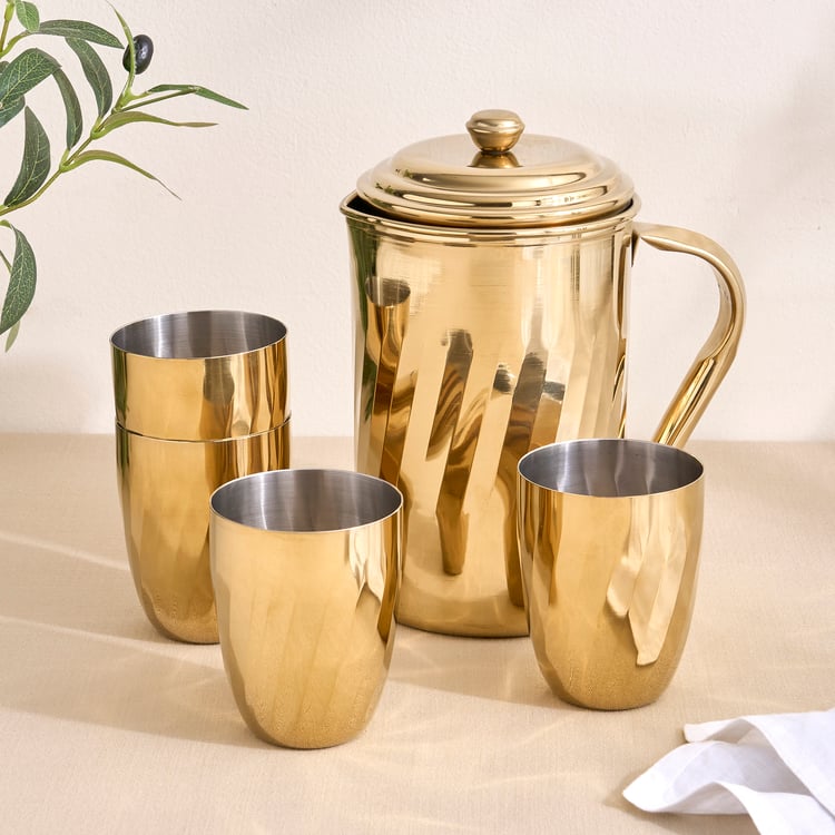 Prana Pure 5Pcs Stainless Steel Drinkware Set