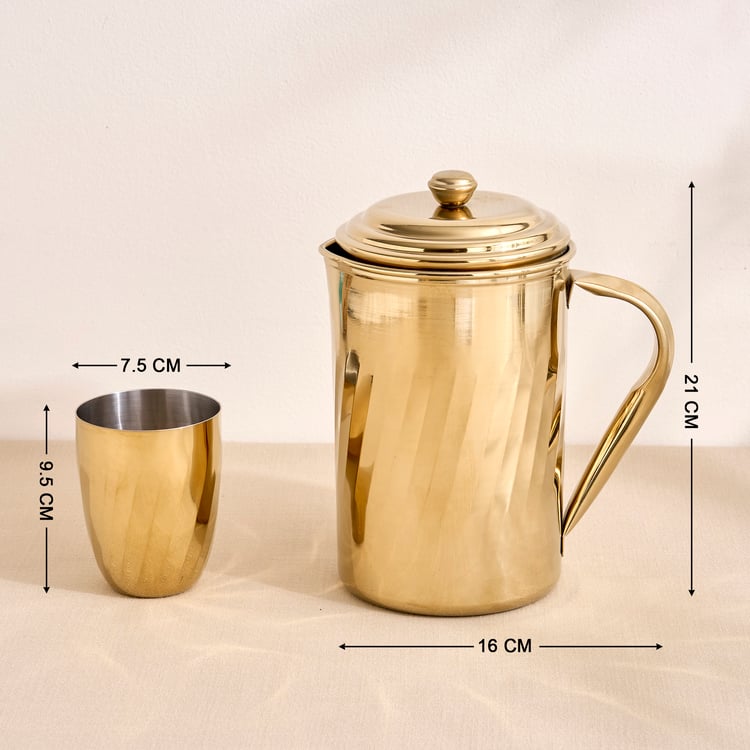 Prana Pure 5Pcs Stainless Steel Drinkware Set