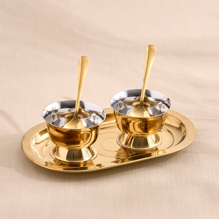 Shale Primo 5Pcs Stainless Steel Dessert Serving Set