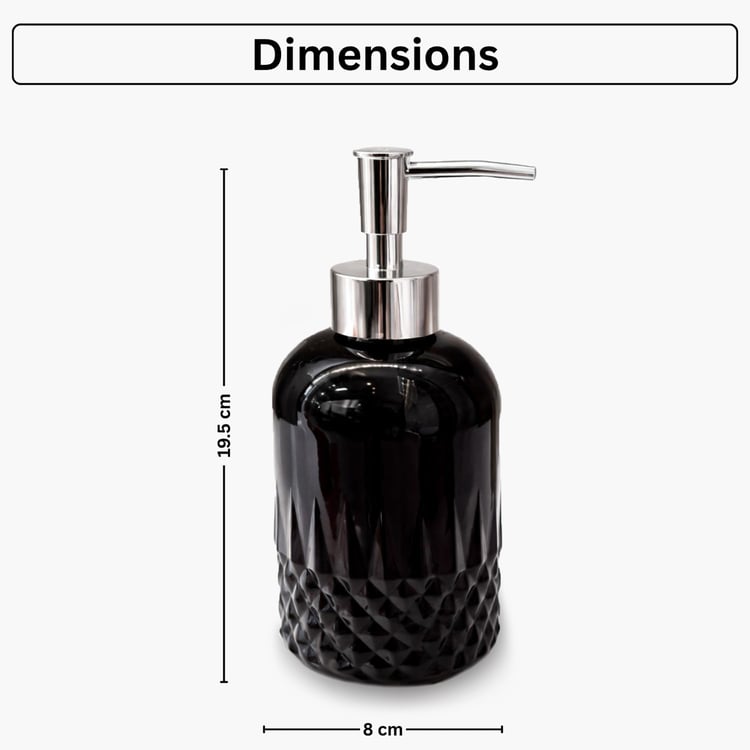 LUXE HOME Glass Multi-Purpose Pump Dispenser - 250ml