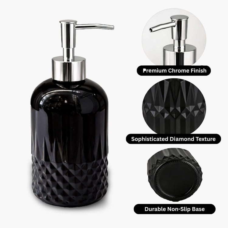 LUXE HOME Glass Multi-Purpose Pump Dispenser - 250ml