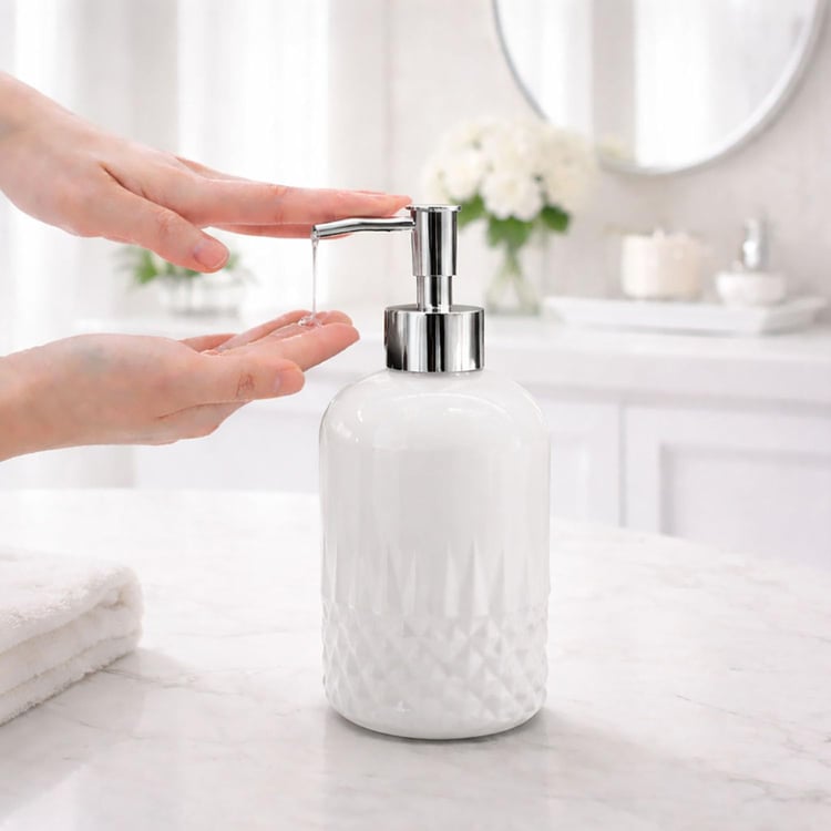 LUXE HOME Glass Soap Dispenser - 250ml