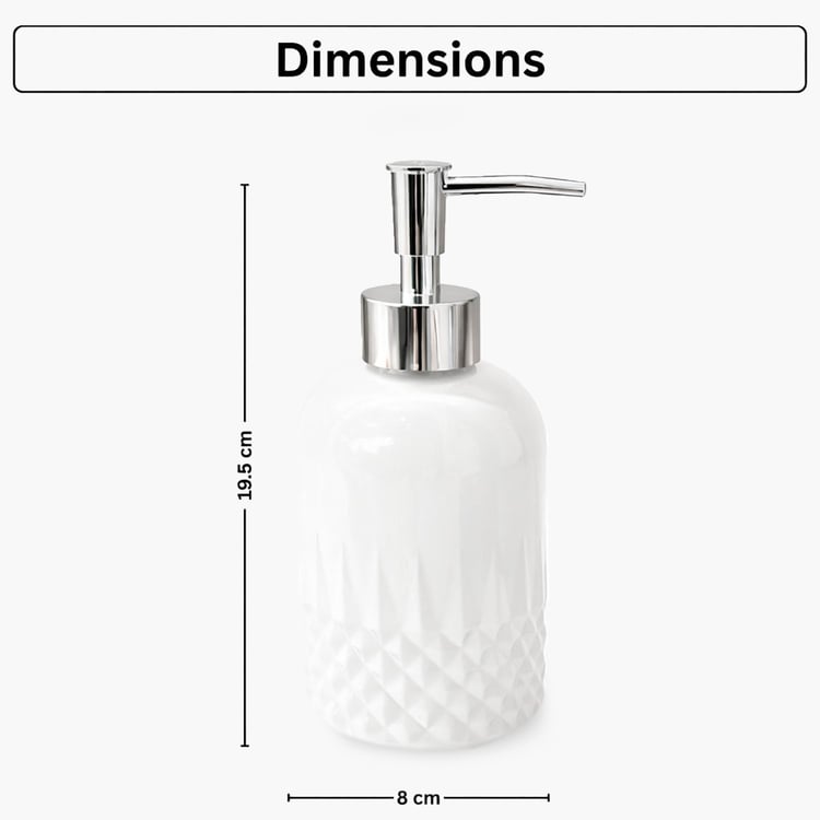 LUXE HOME Glass Soap Dispenser - 250ml