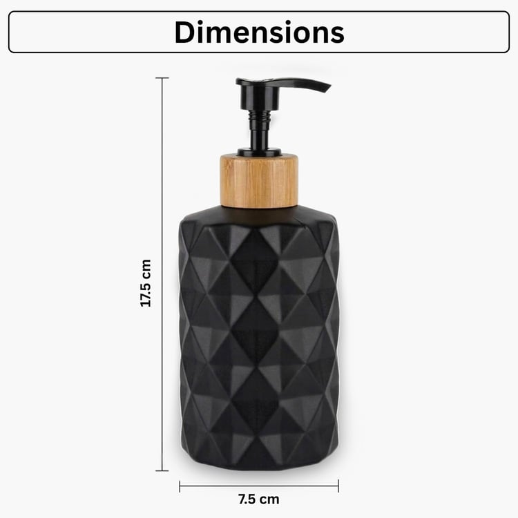 LUXE HOME Glass Soap Dispenser - 250ml