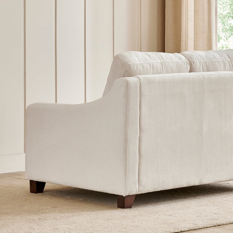 Helios Lumino Fabric 2-Seater Sofa - Ivory