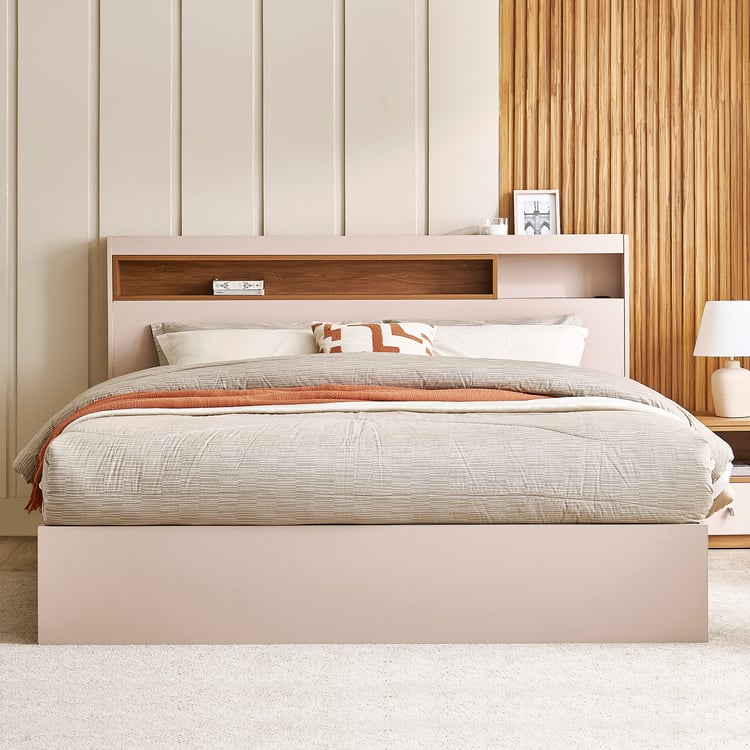 Nesta Ignis Queen Bed - Beige