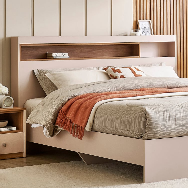 Nesta Ignis Queen Bed - Beige
