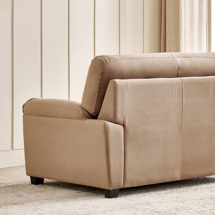 Mojo NXT Velvet 3+1+1 Seater Sofa Set - Brown
