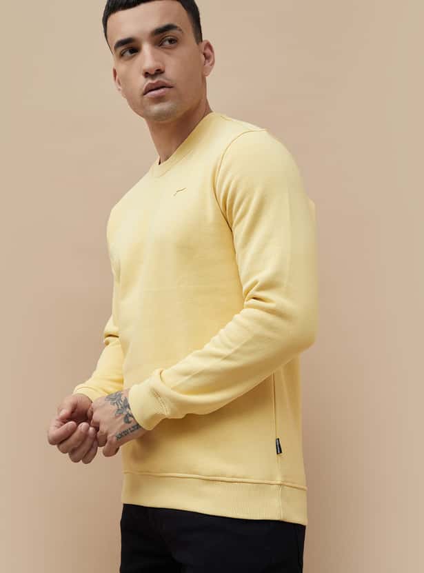 FAME FOREVER Solid Sweatshirt