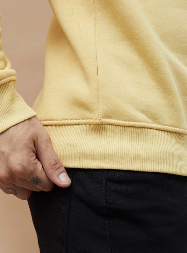 FAME FOREVER Solid Sweatshirt