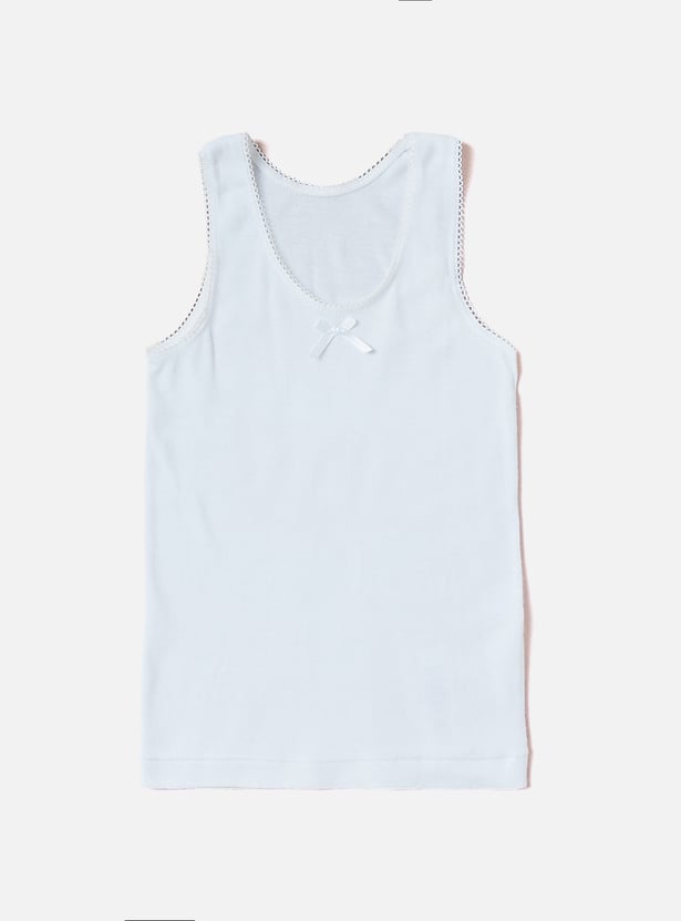 Juniors Solid Tank Top - Set of 3
