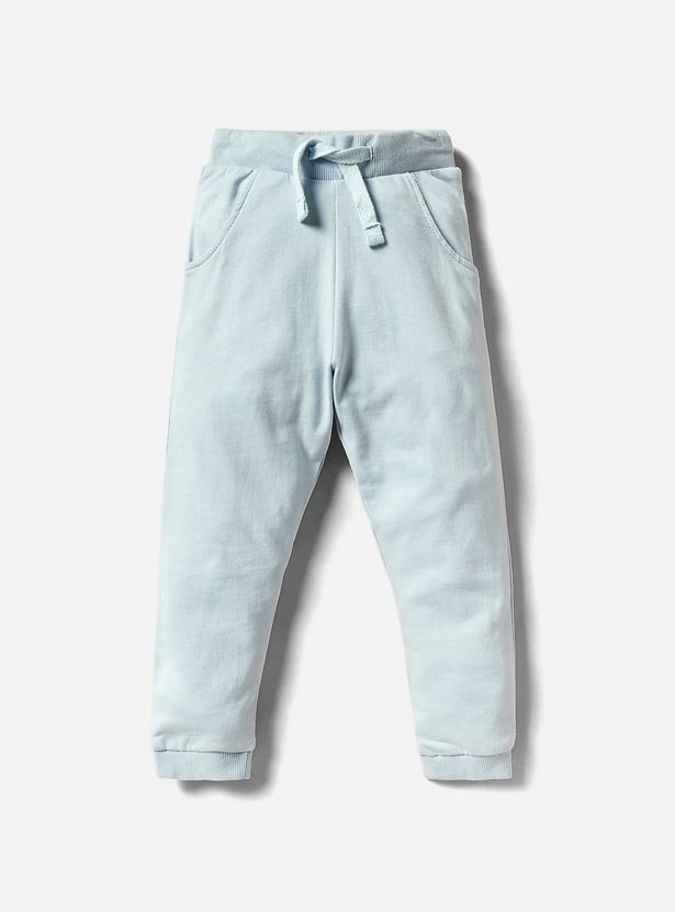 Juniors Full Length Joggers with Elasticated Waistband - Set of 2