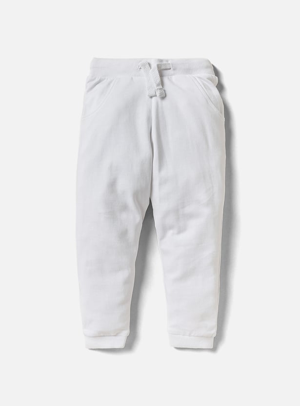 Juniors Full Length Joggers with Elasticated Waistband - Set of 2