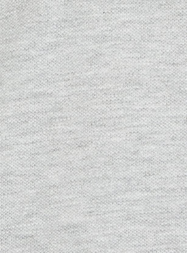 Juniors Solid Polo T-shirt