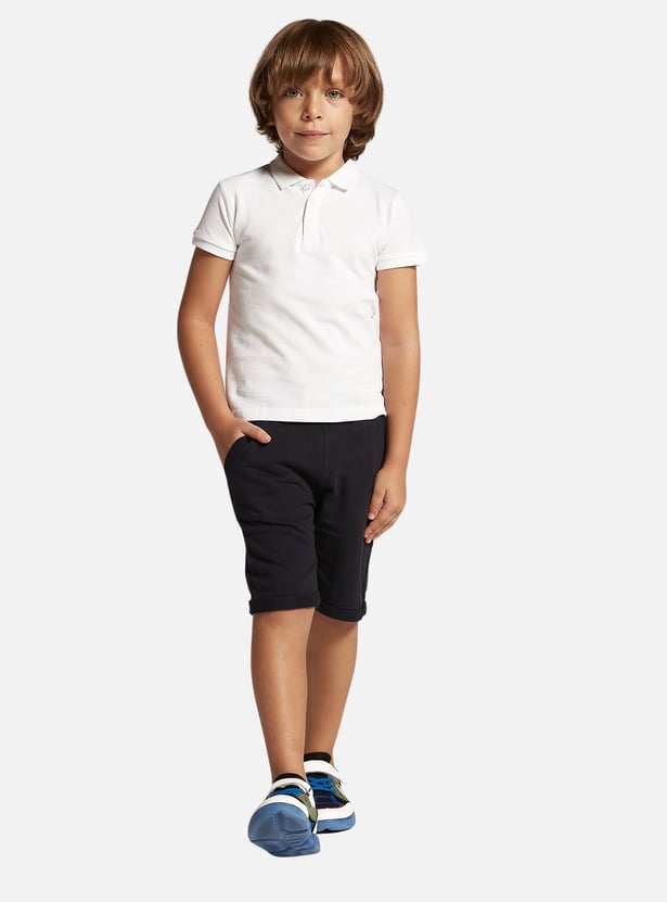 Juniors Bermuda Shorts with Elasticated Waistband