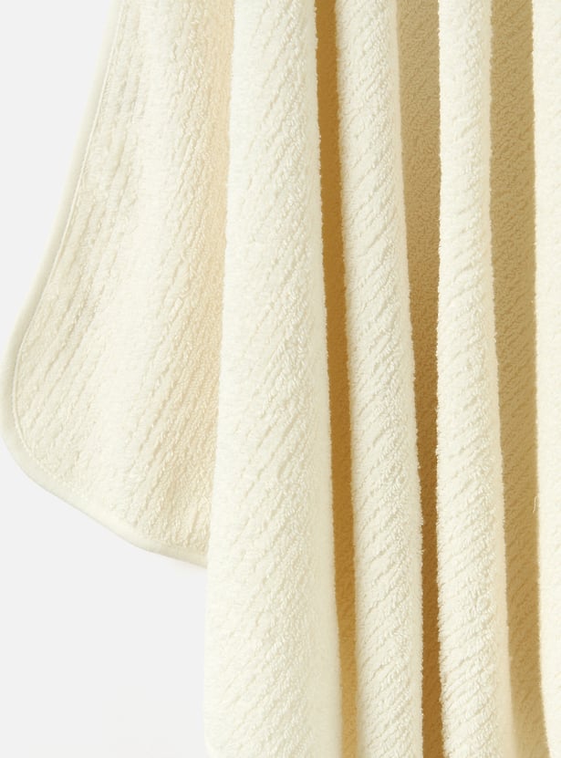 Juniors Cheetah Applique Hooded Towel - 80x80 cm