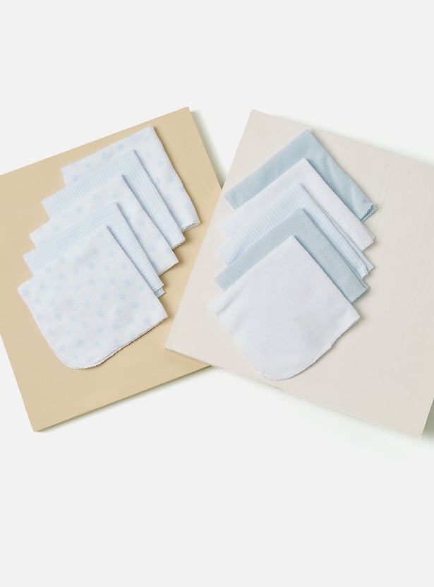Juniors Textured Washcloth - Set of 10