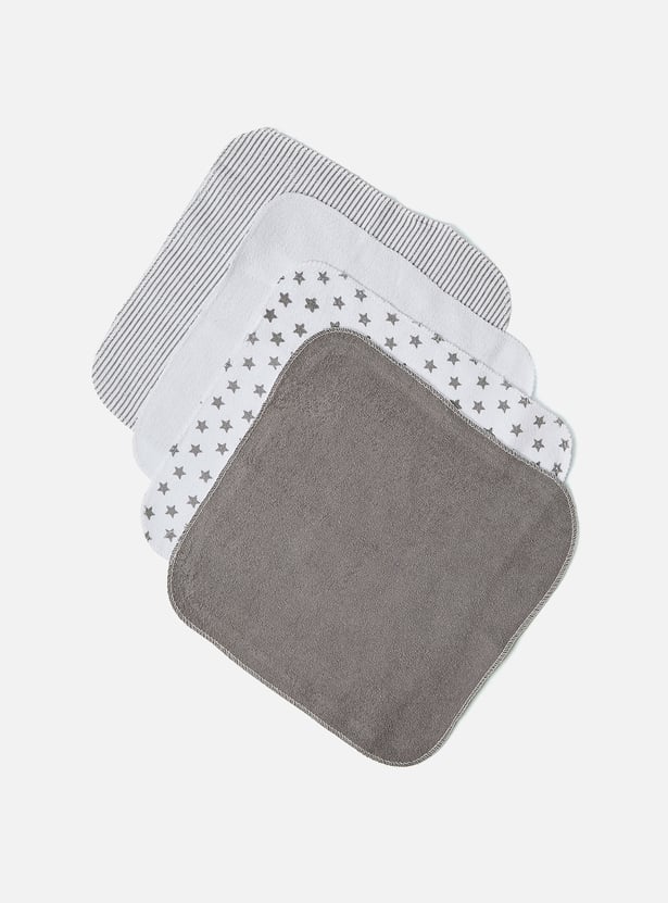 Juniors Printed Washcloth - Set of 10