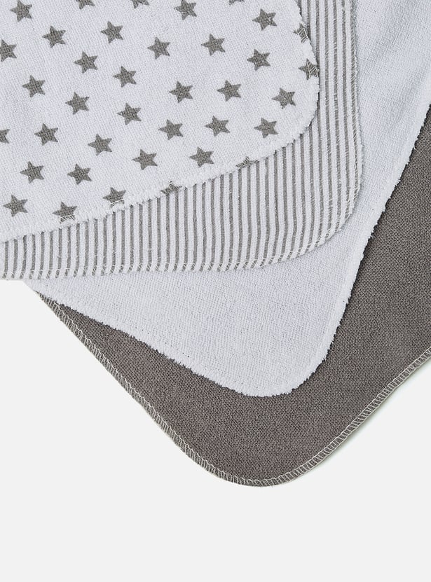 Juniors Printed Washcloth - Set of 10