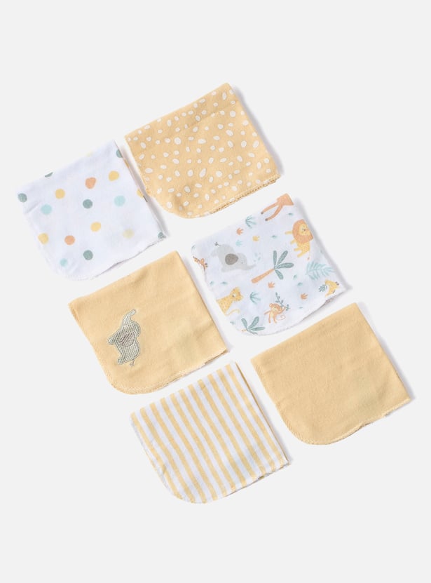 Juniors Assorted Washcloth - Set of 6