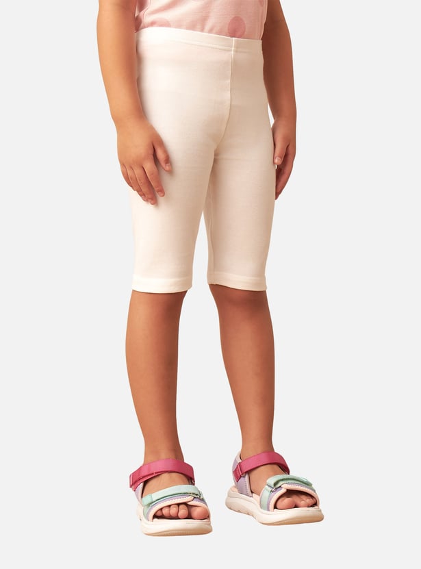 Juniors Solid Knee Length Shorts