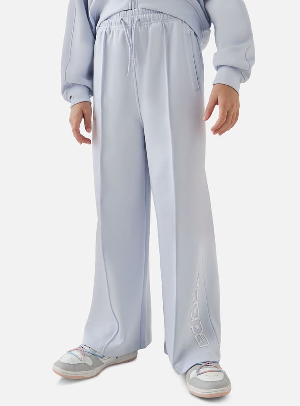 Kappa Logo Detail Long Sleeves Hooded Jacket and Pants Set