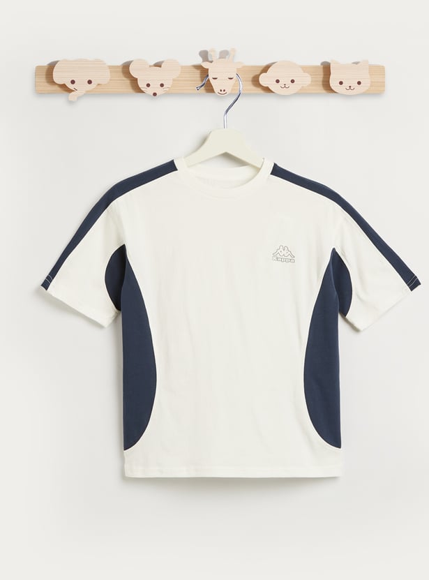 Kappa Colourblocked Crew Neck T-shirt