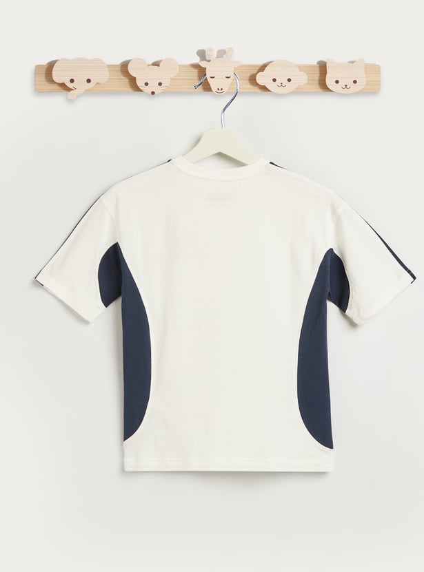 Kappa Colourblocked Crew Neck T-shirt