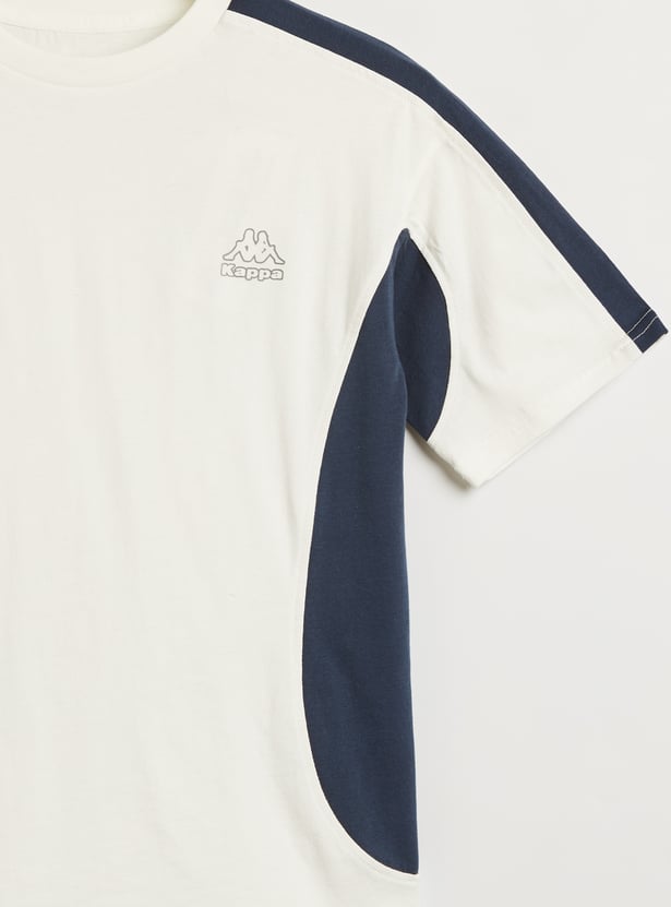 Kappa Colourblocked Crew Neck T-shirt