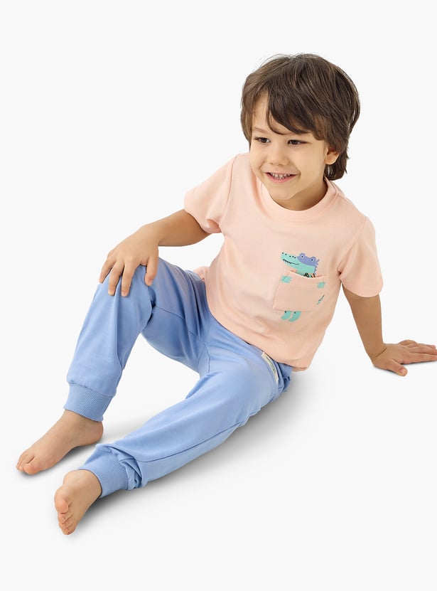 Juniors Printed Pyjama Set