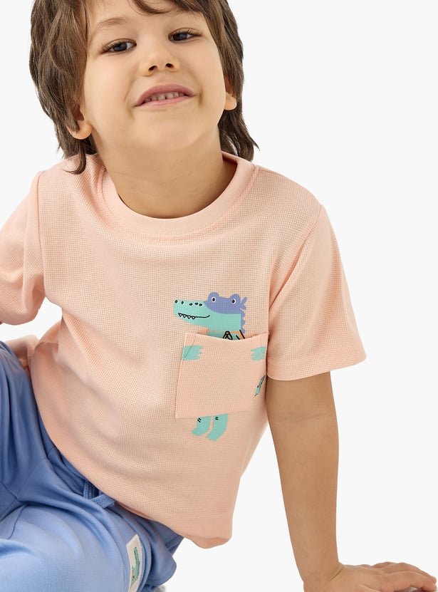 Juniors Printed Pyjama Set