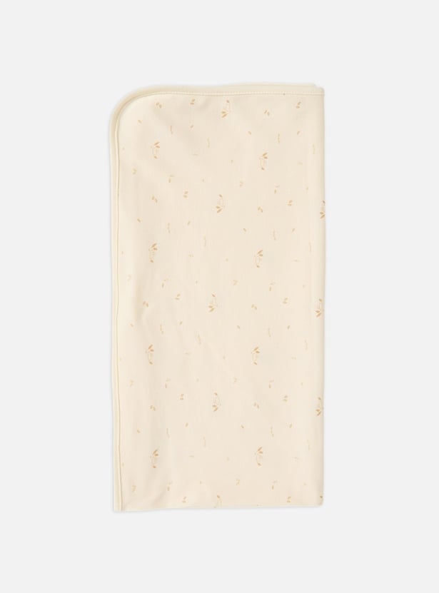 Giggles 2-Piece Bunny Print Receiving Blanket Set - 70x70 cm