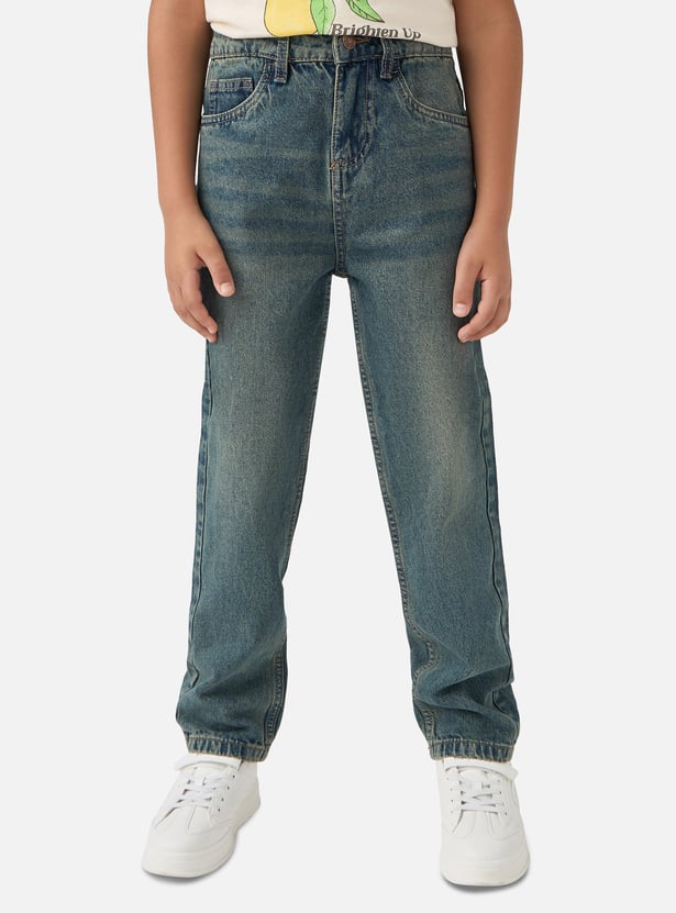Juniors Boys Regular Fit Jeans