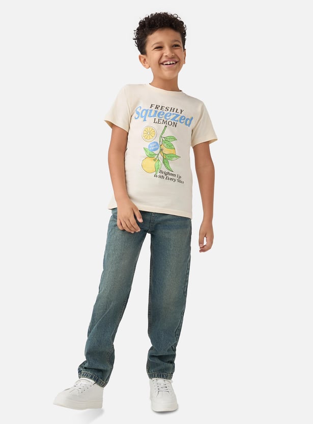 Juniors Boys Regular Fit Jeans